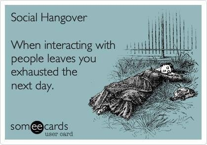 social hangover